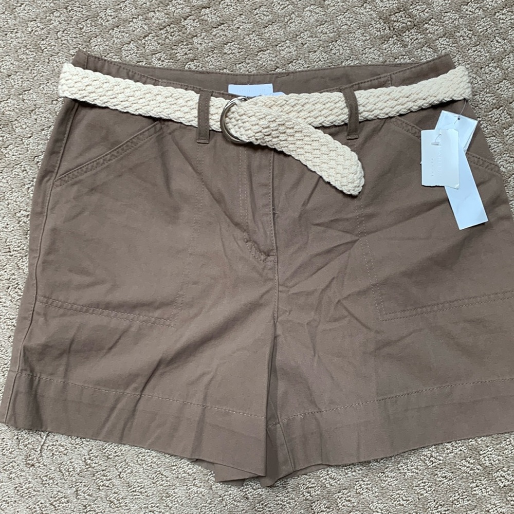 Charter Club 12P Women’s shorts w/belt